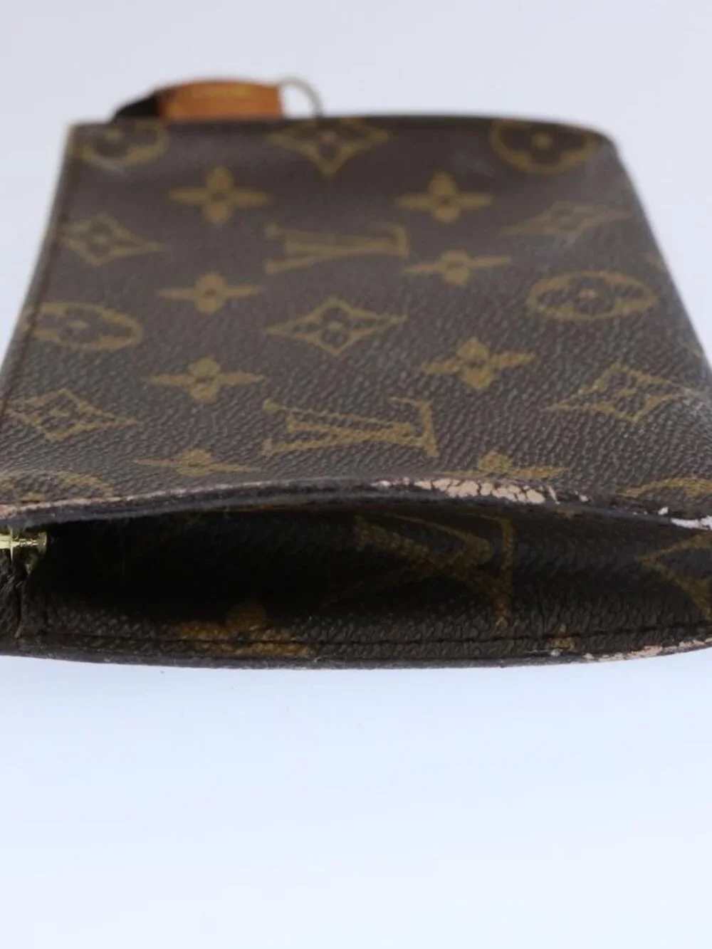 LOUIS VUITTON Monogram Bucket PM Accessory Pouch LV Auth am5497